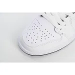 Air Jordan 1 Low White Black (GS) 553560-132