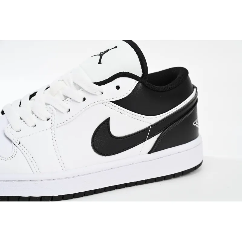 Air Jordan 1 Low White Black (GS) 553560-132