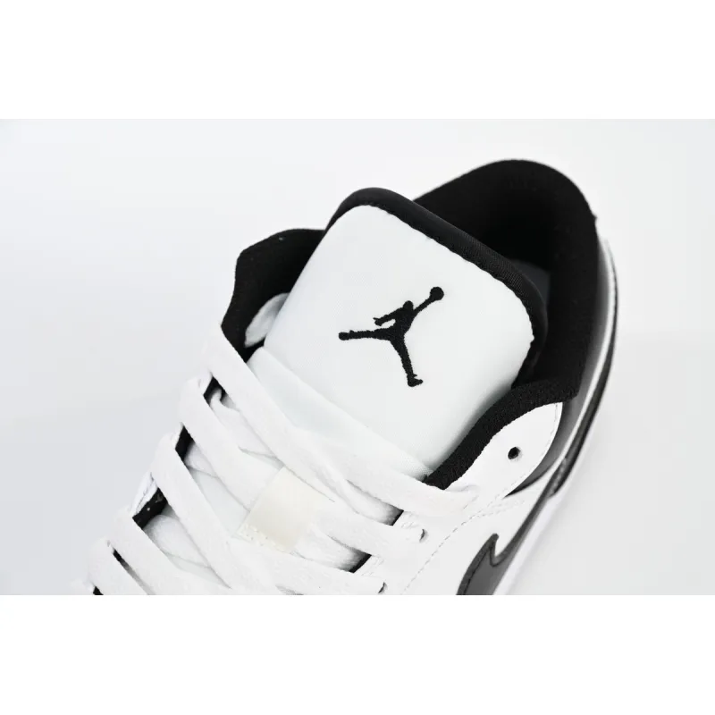Air Jordan 1 Low White Black (GS) 553560-132