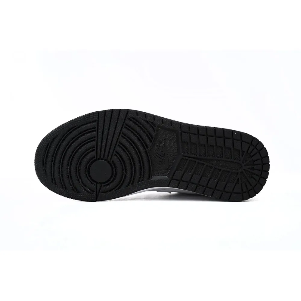 Air Jordan 1 Low White Gym Red Black (GS) 553560-164