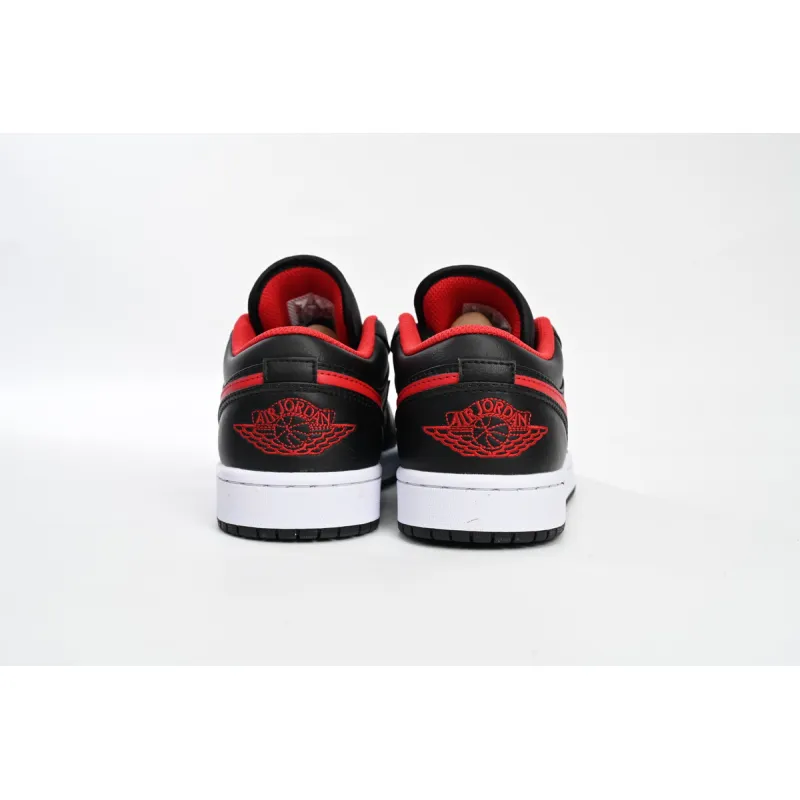 Air Jordan 1 Low White Toe 553558-063