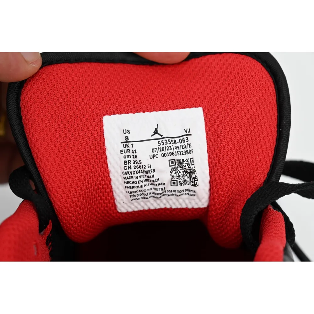 Air Jordan 1 Low White Toe 553558-063