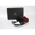 Air Jordan 1 Low White Toe 553558-063