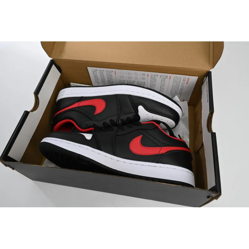 Air Jordan 1 Low White Toe 553558-063