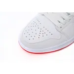 Air Jordan 1 Low White University Red Black  553558-118