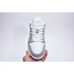 Air Jordan 1 Low Wolf Grey (Women's)  DC0774-105