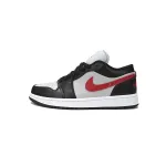 Air Jordan 1 Low Wolf Grey Gym Red (Women's)  DC0774-062