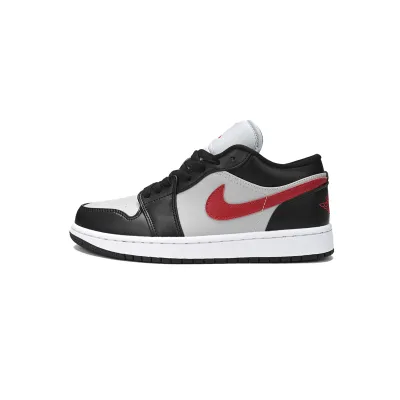 Air Jordan 1 Low Wolf Grey Gym Red (Women's)  DC0774-062 01