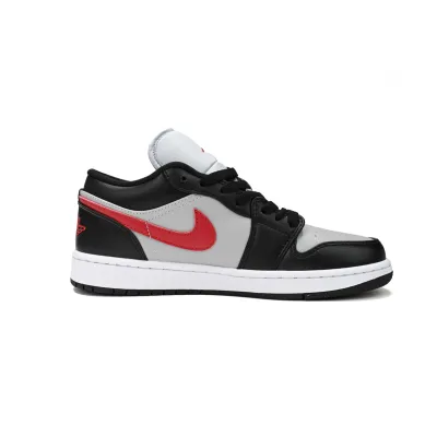 Air Jordan 1 Low Wolf Grey Gym Red (Women's)  DC0774-062 02