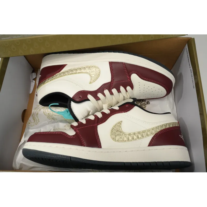 Air Jordan 1 Low Year of the Dragon (2024) (Women's)  FJ5735-100 