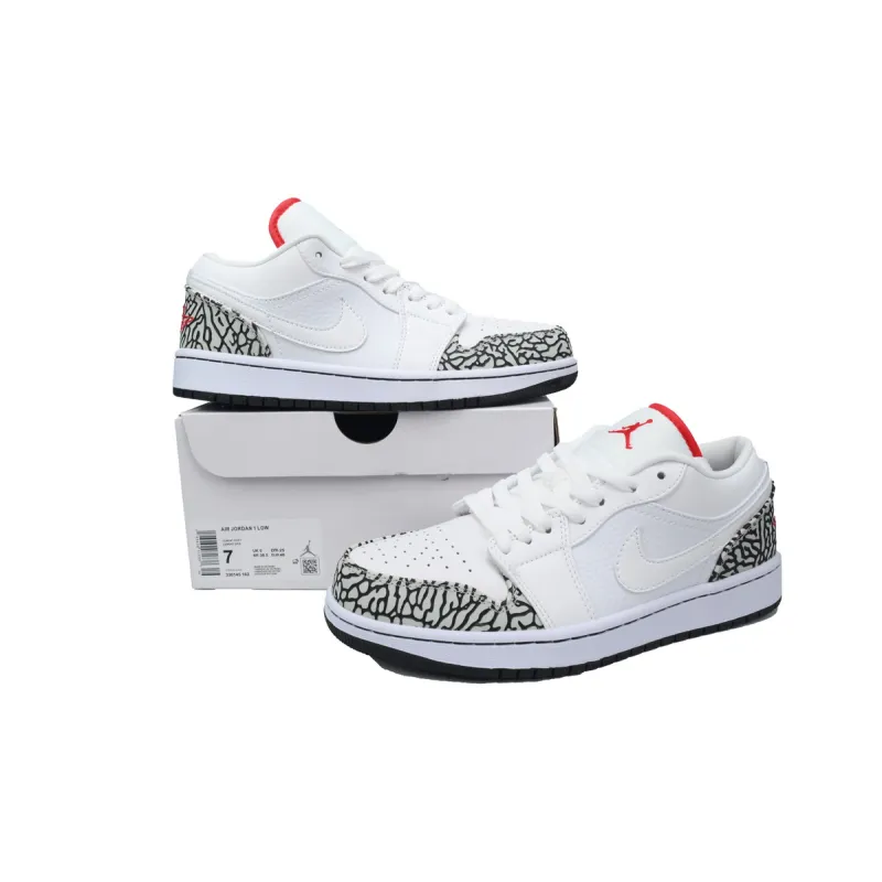Air Jordan 1 Phat Low Cement Grey 338145-162