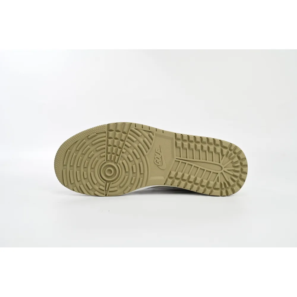 Special Sale Air Jordan 1 Retro Low Golf Travis Scott Neutral Olive  FZ3124-200