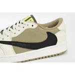 Special Sale Air Jordan 1 Retro Low Golf Travis Scott Neutral Olive  FZ3124-200