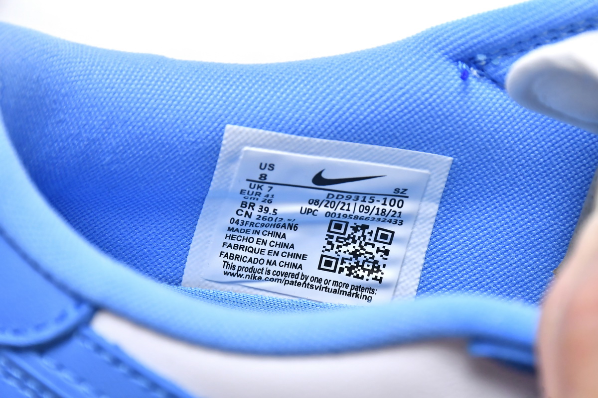 Air Jordan 1 Retro Low Golf UNC  DD9315-100