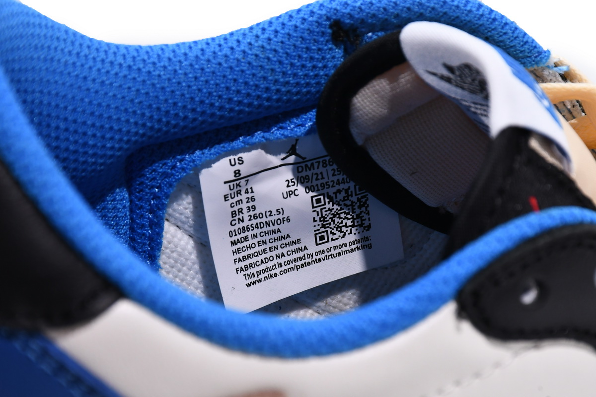 Air Jordan 1 Retro Low OG SP Fragment x Travis Scott DM7866-140