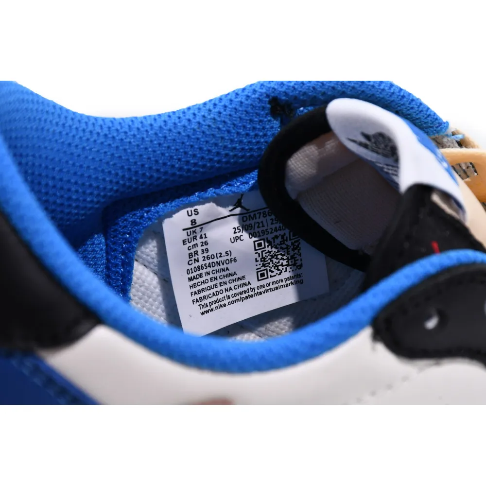 Air Jordan 1 Retro Low OG SP Fragment x Travis Scott DM7866-140