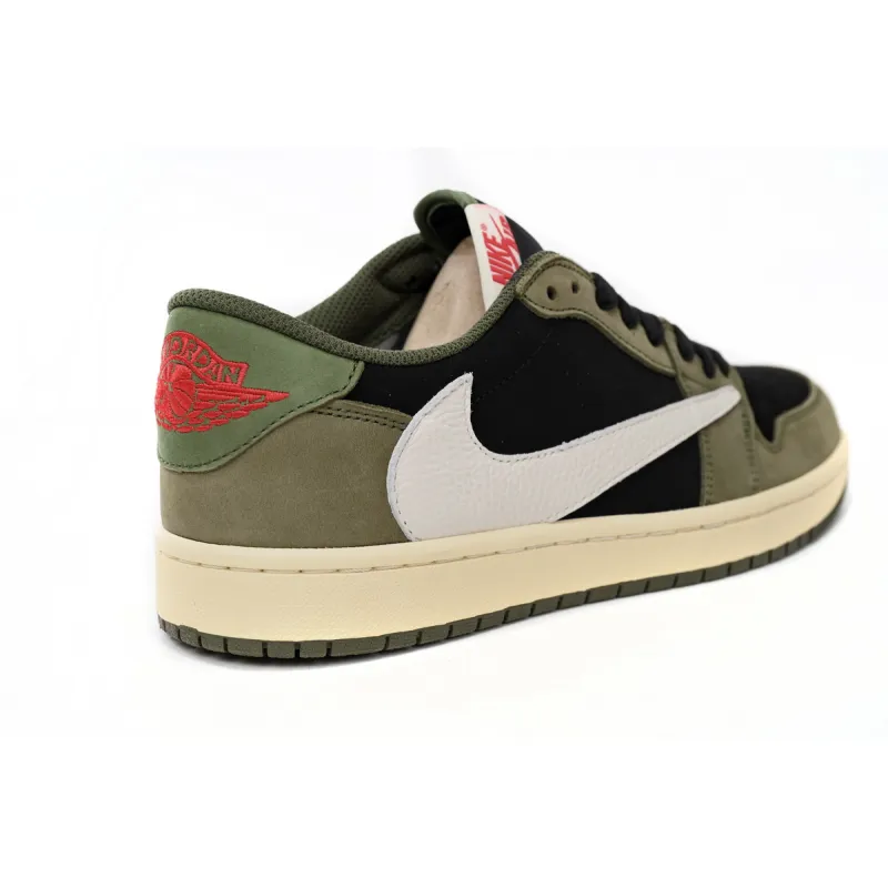Air Travis Scott x Air Jordan 1 Low Green Barb CQ4277-200
