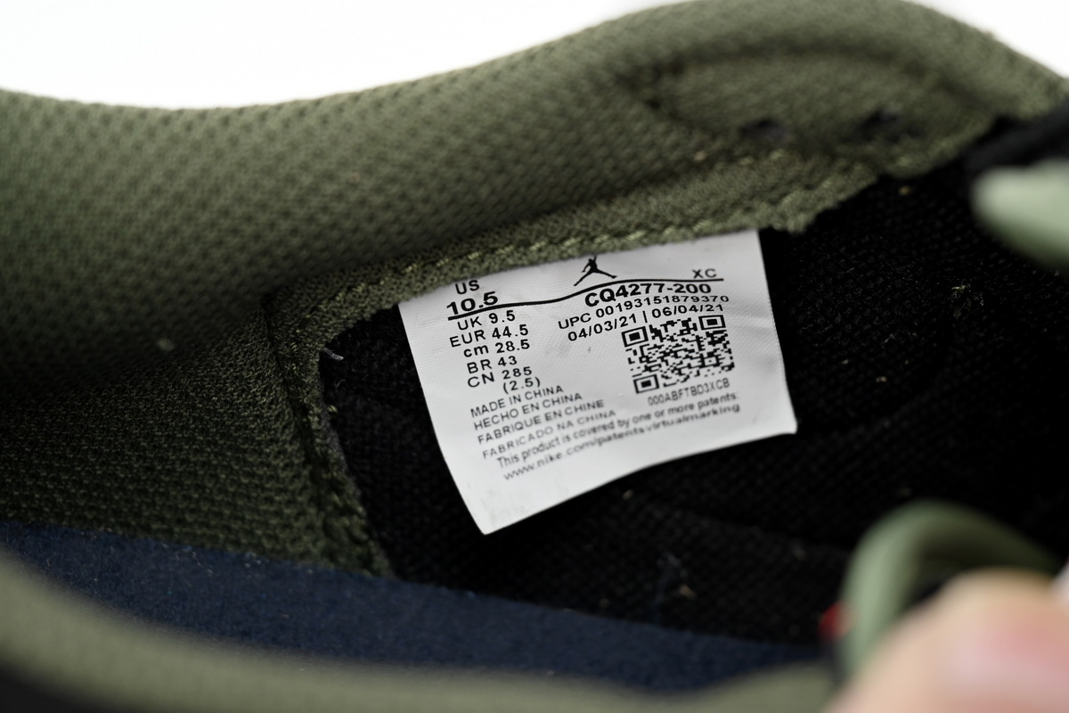 Air Travis Scott x Air Jordan 1 Low Green Barb CQ4277-200