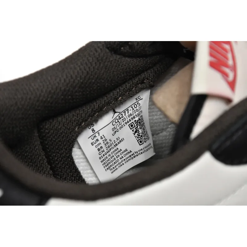 Air Jordan 1 Low x Travis Scott Dark Mocha  CQ4277-105