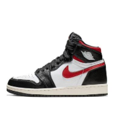 Air Jordan 1 Retro High Black Gym Red (GS) 575441-061 01
