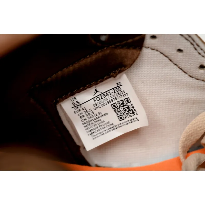 Air Jordan 1 Retro High OG SP Dusted Clay (Women's)  FQ2941-200