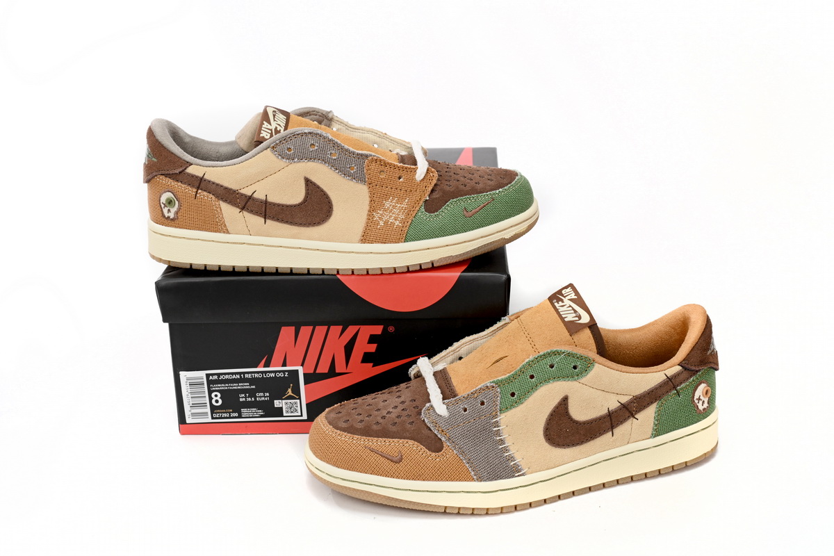 Air Jordan 1 Retro Low OG Zion Williamson Voodoo  DZ7292-200