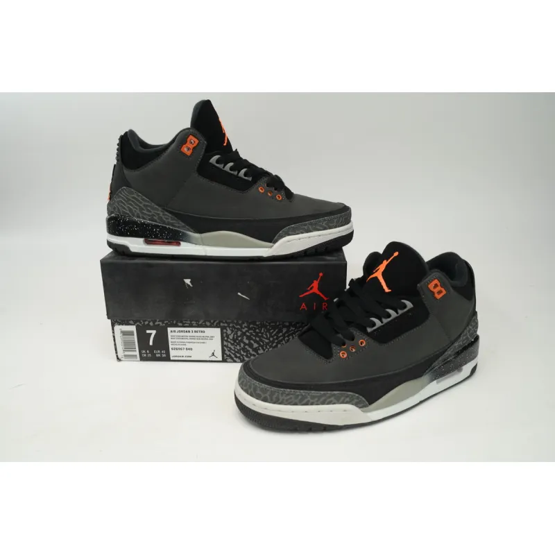 Air Jordan 3 Retro Fear Pack (2013) 626967-040