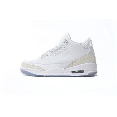 Air Jordan 3 Retro Pure White (2018) 136064-111 01