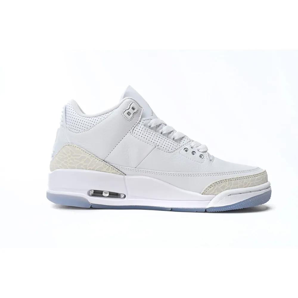 Air Jordan 3 Retro Pure White (2018) 136064-111