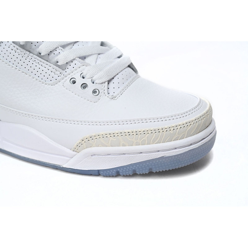 Air Jordan 3 Retro Pure White (2018) 136064-111