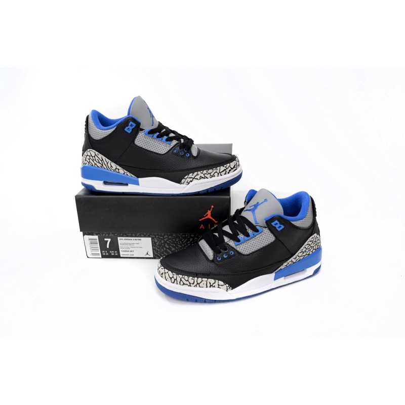Air Jordan 3 Retro Sport Blue 136064-007