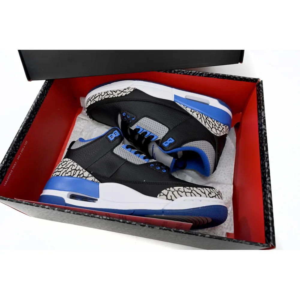 Air Jordan 3 Retro Sport Blue 136064-007