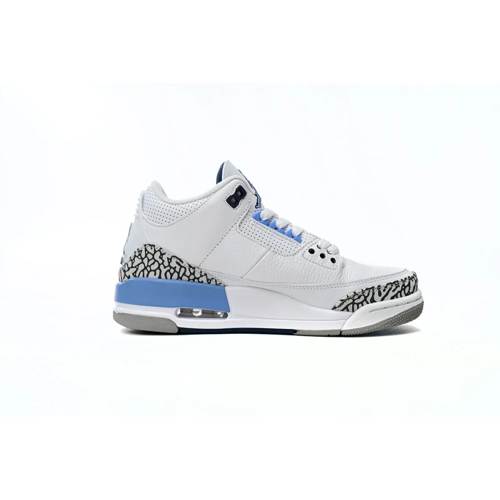 Air Jordan 3 Retro UNC (2020)  CT8532-104