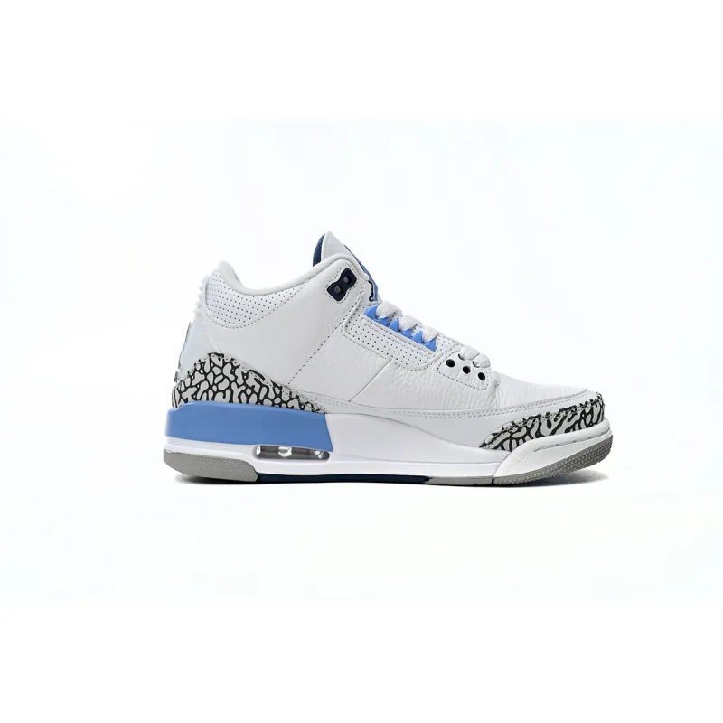Air Jordan 3 Retro UNC (2020)  CT8532-104