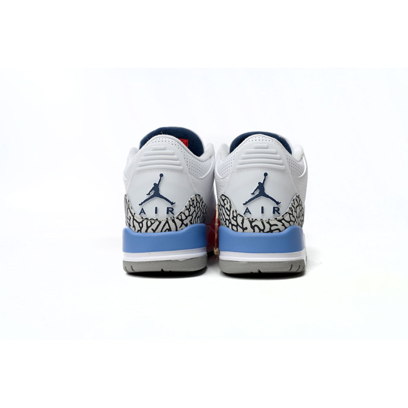 Air Jordan 3 Retro UNC (2020)  CT8532-104