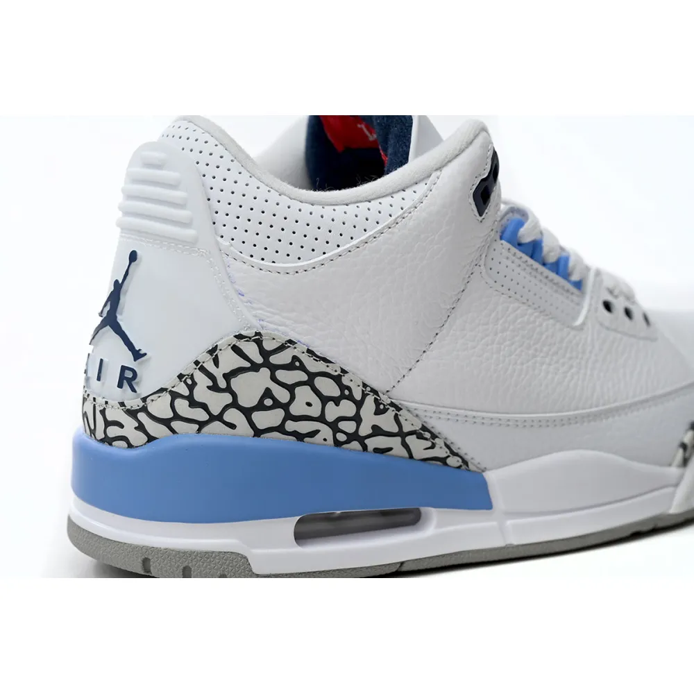 Air Jordan 3 Retro UNC (2020)  CT8532-104