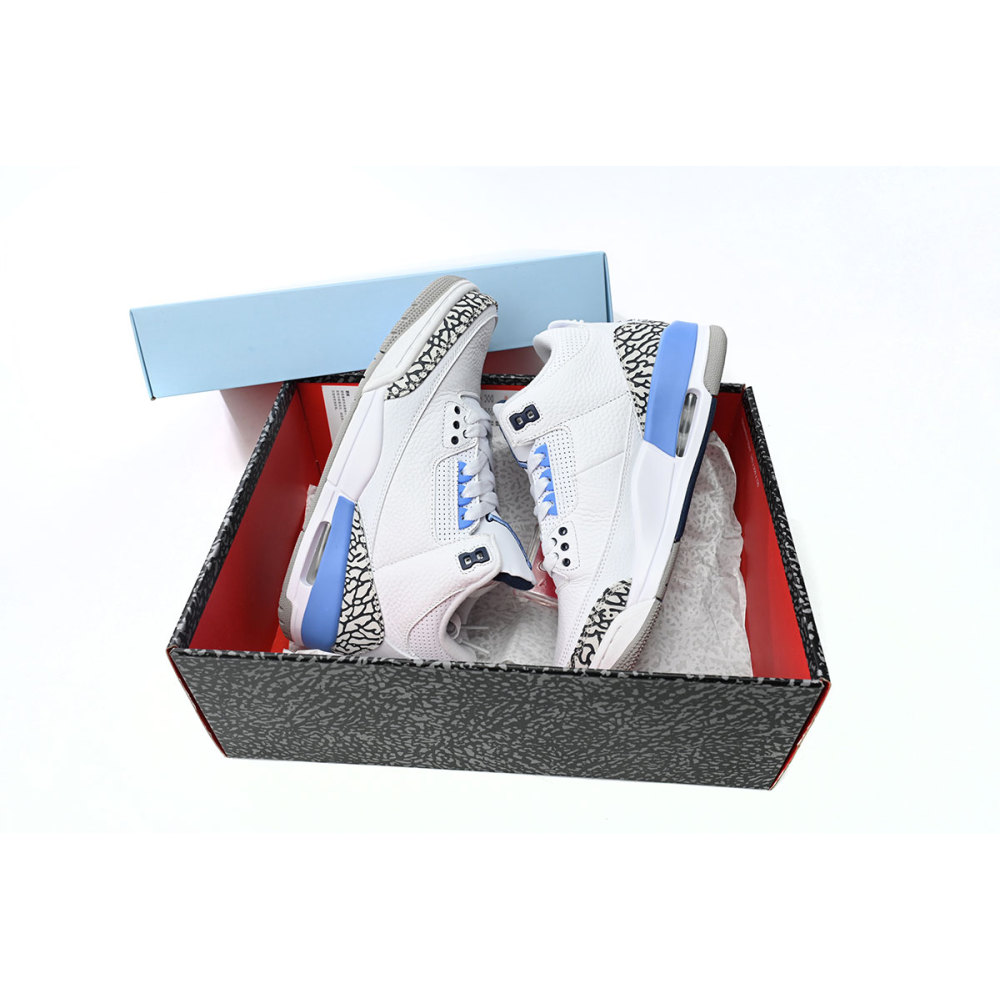 Air Jordan 3 Retro UNC (2020)  CT8532-104