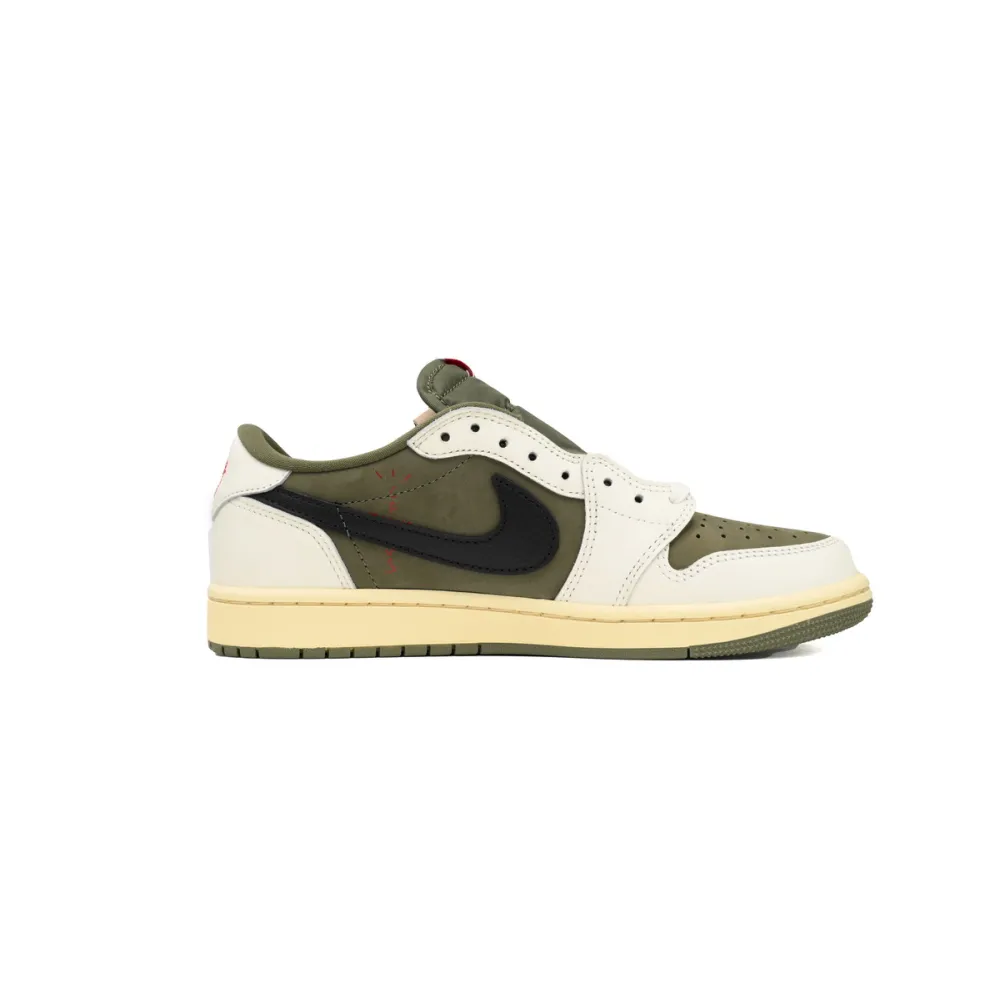 Air Travis Scott Air Jordan 1 Low OG Olive DM7866-200