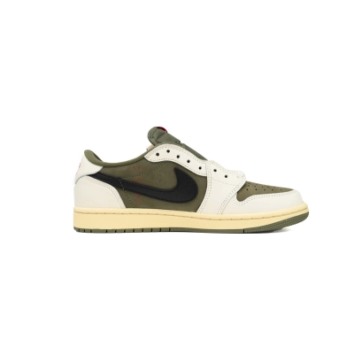 Air Travis Scott Air Jordan 1 Low OG Olive DM7866-200 02