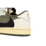 Air Travis Scott Air Jordan 1 Low OG Olive DM7866-200
