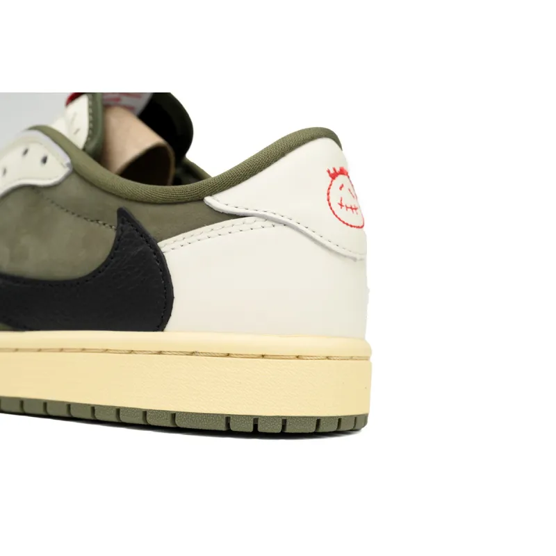 Air Travis Scott Air Jordan 1 Low OG Olive DM7866-200
