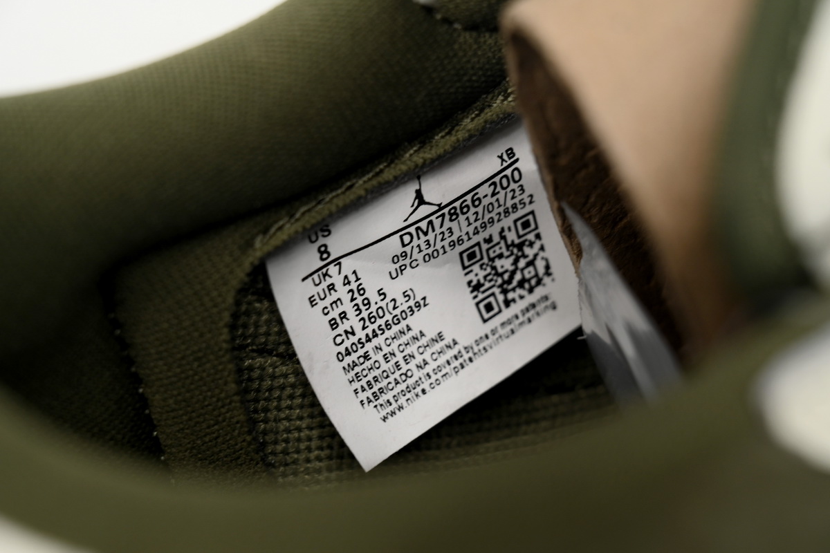 Air Travis Scott Air Jordan 1 Low OG Olive DM7866-200