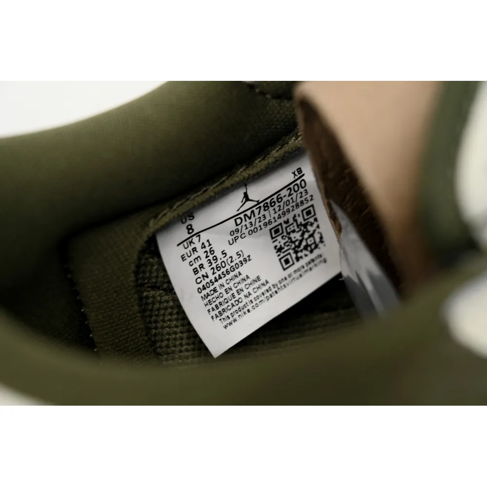 Air Travis Scott Air Jordan 1 Low OG Olive DM7866-200