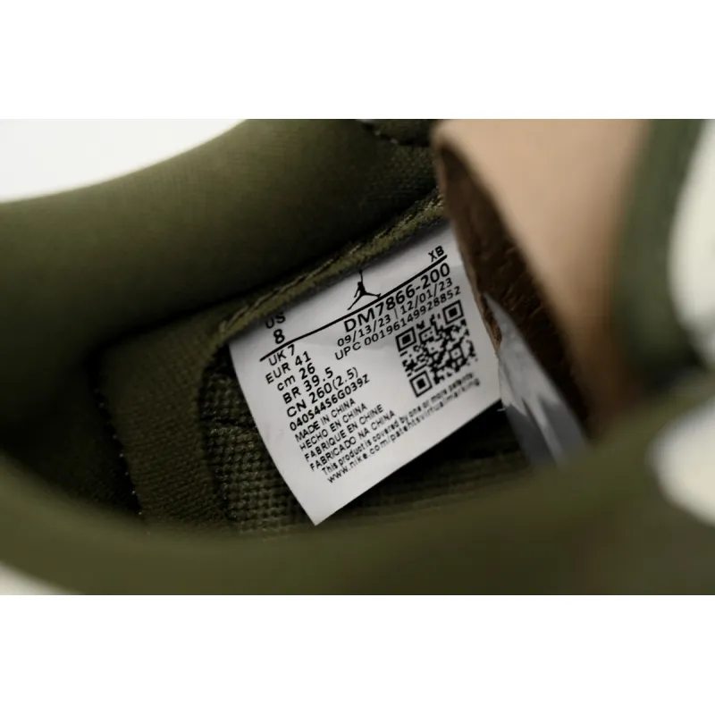 Air Travis Scott Air Jordan 1 Low OG Olive DM7866-200