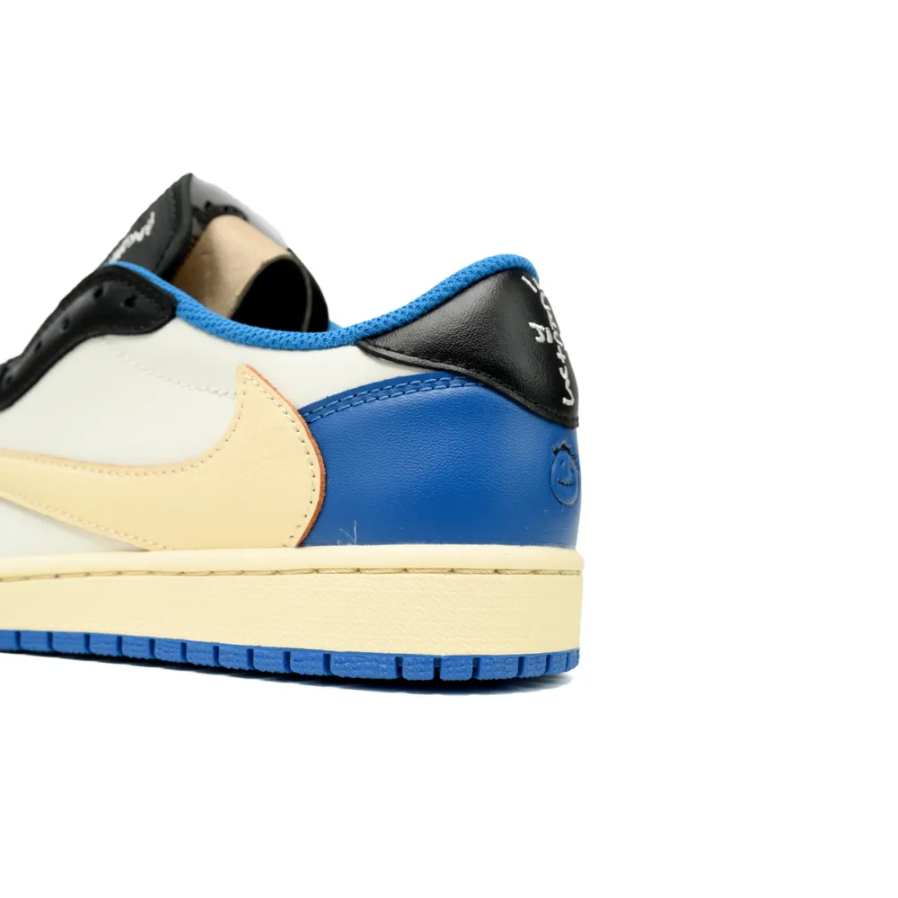 Specila Sale Air Jordan 1 Retro Low OG SP Fragment x Travis Scott DM7866-140