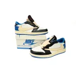 Specila Sale Air Jordan 1 Retro Low OG SP Fragment x Travis Scott DM7866-140