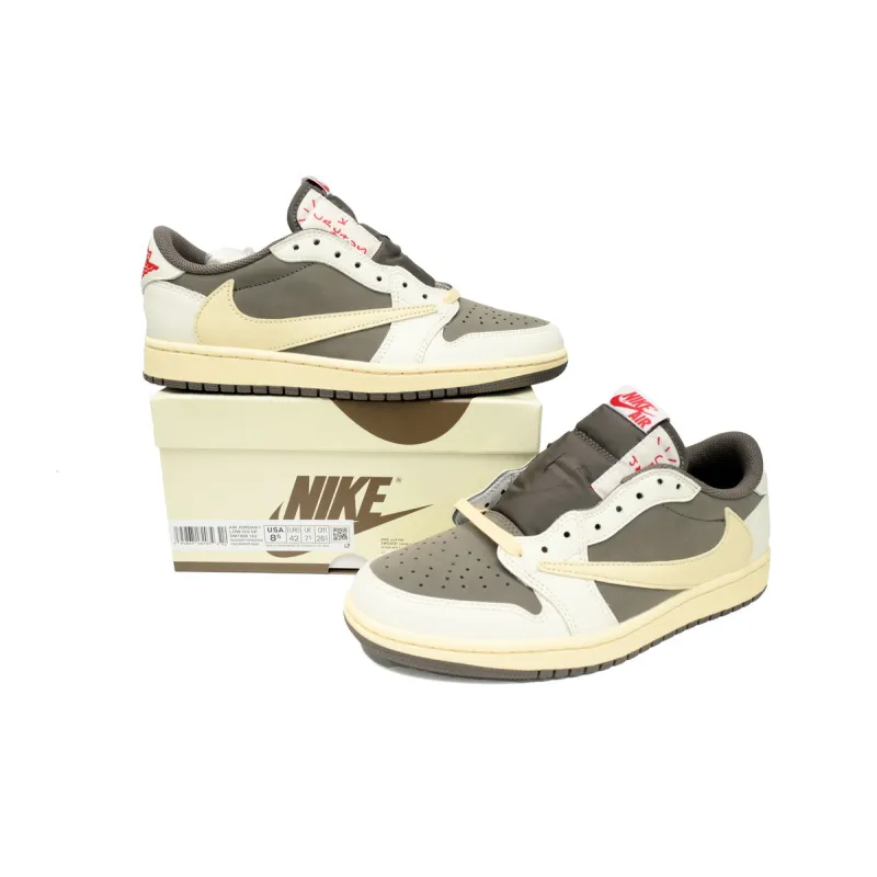 Specila Sale Air Jordan 1 Retro Low OG SP Travis Scott Reverse Mocha DM7866-162