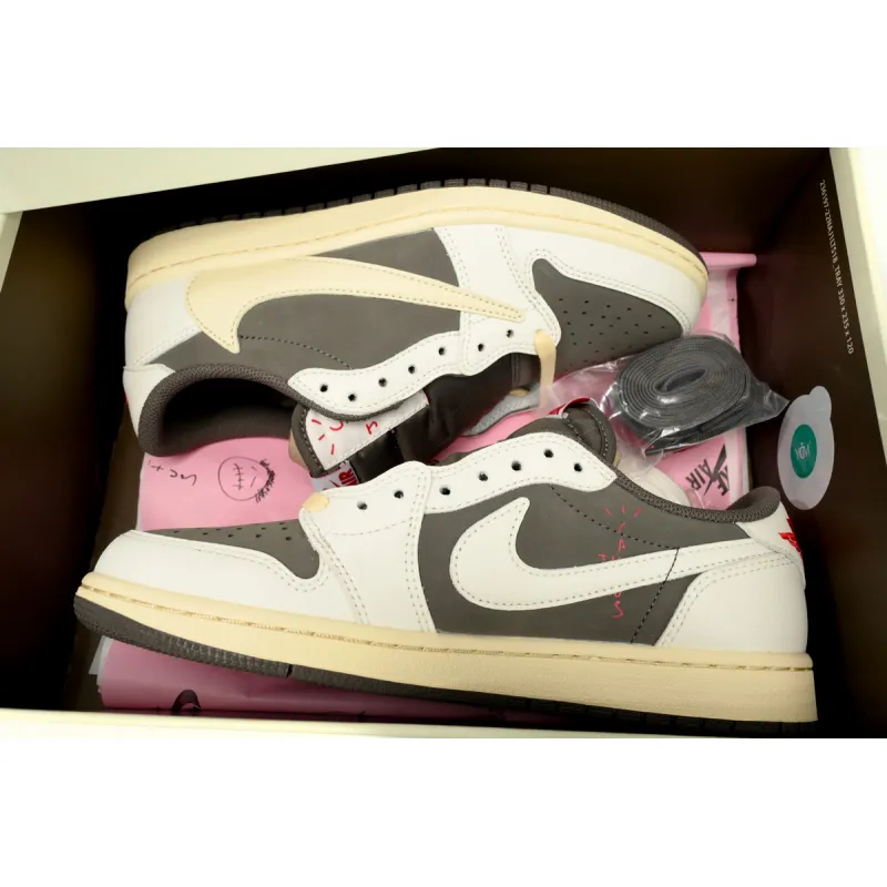Specila Sale Air Jordan 1 Retro Low OG SP Travis Scott Reverse Mocha DM7866-162