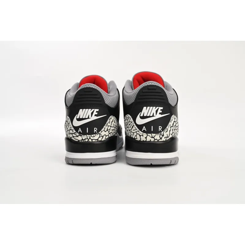 Air Jordan 3 Retro Black Cement (2018)  854262-001 