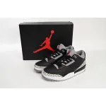 Air Jordan 3 Retro Black Cement (2018)  854262-001 